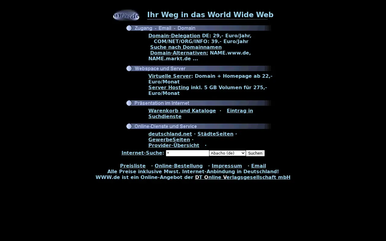 markt.de on July 25, 2002