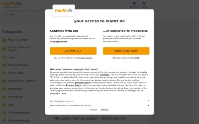 markt.de in 2025