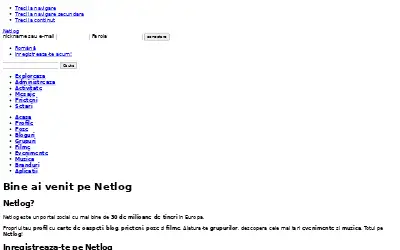 netlog.com in 2009