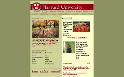 harvard.edu in 2006