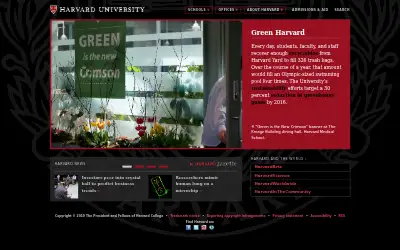 harvard.edu in 2010