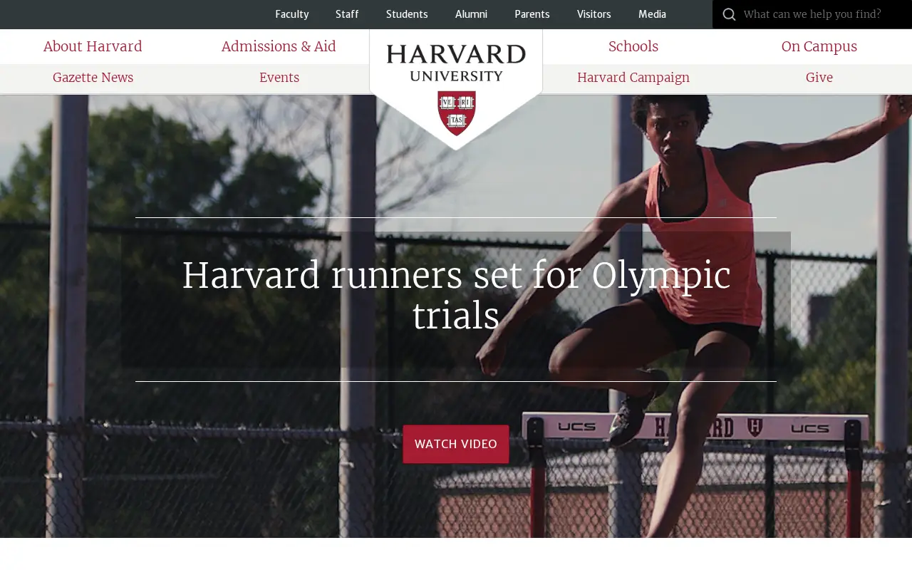 harvard.edu in 2016