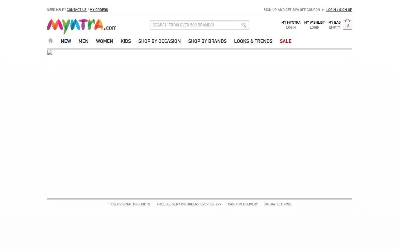 myntra.com in 2013