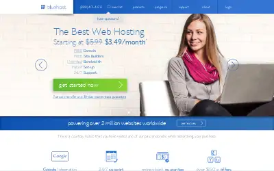 bluehost.com in 2015