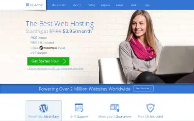 bluehost.com in 2018