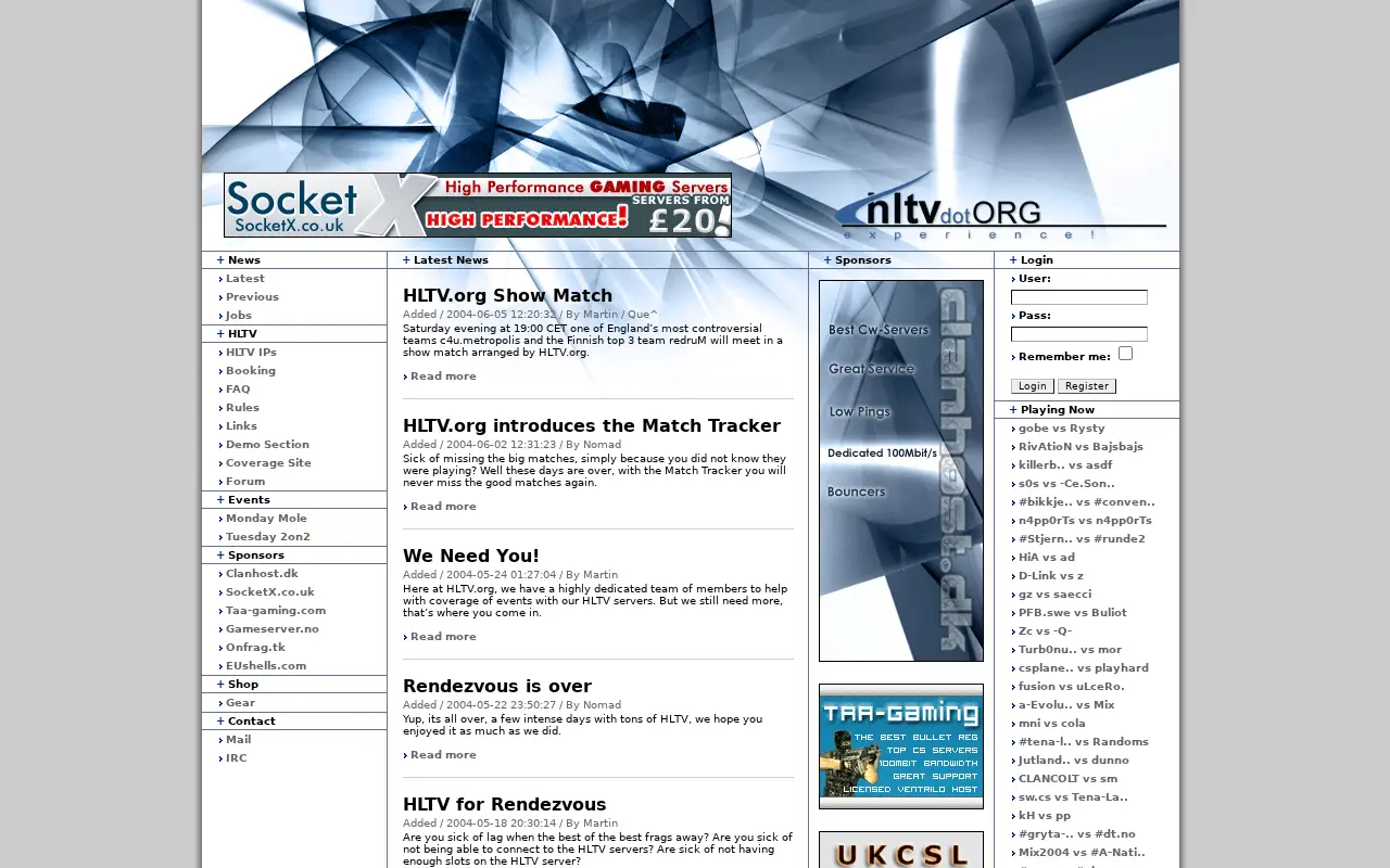 hltv.org on June 30, 2004
