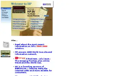 hp.com in 1997