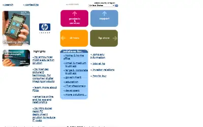hp.com in 2001