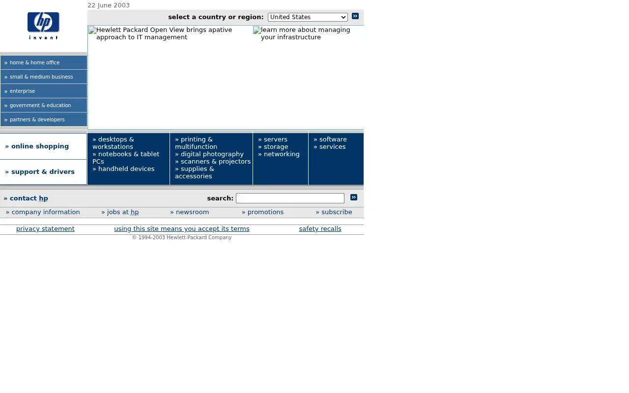 hp.com on June 22, 2003