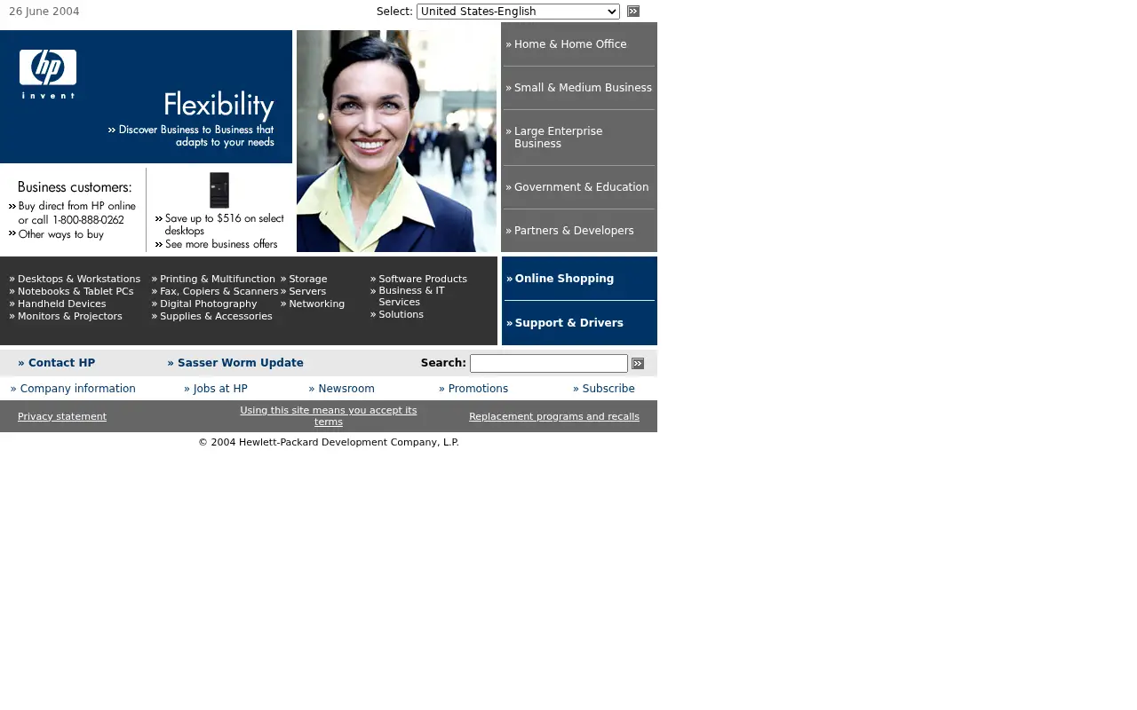 hp.com on June 26, 2004