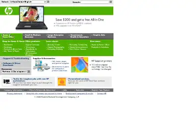 hp.com in 2006