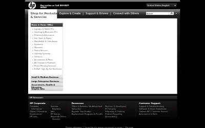 hp.com in 2009