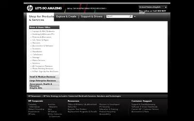 hp.com in 2010