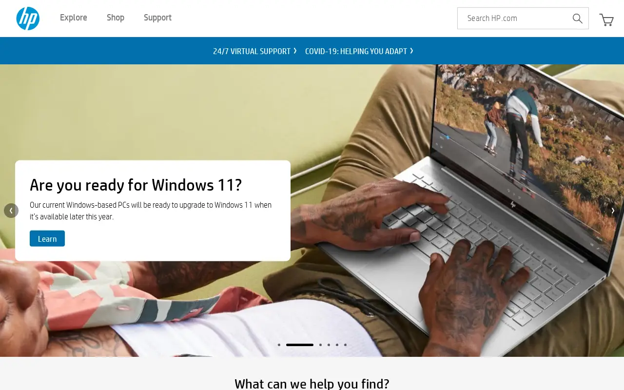 hp.com in 2021