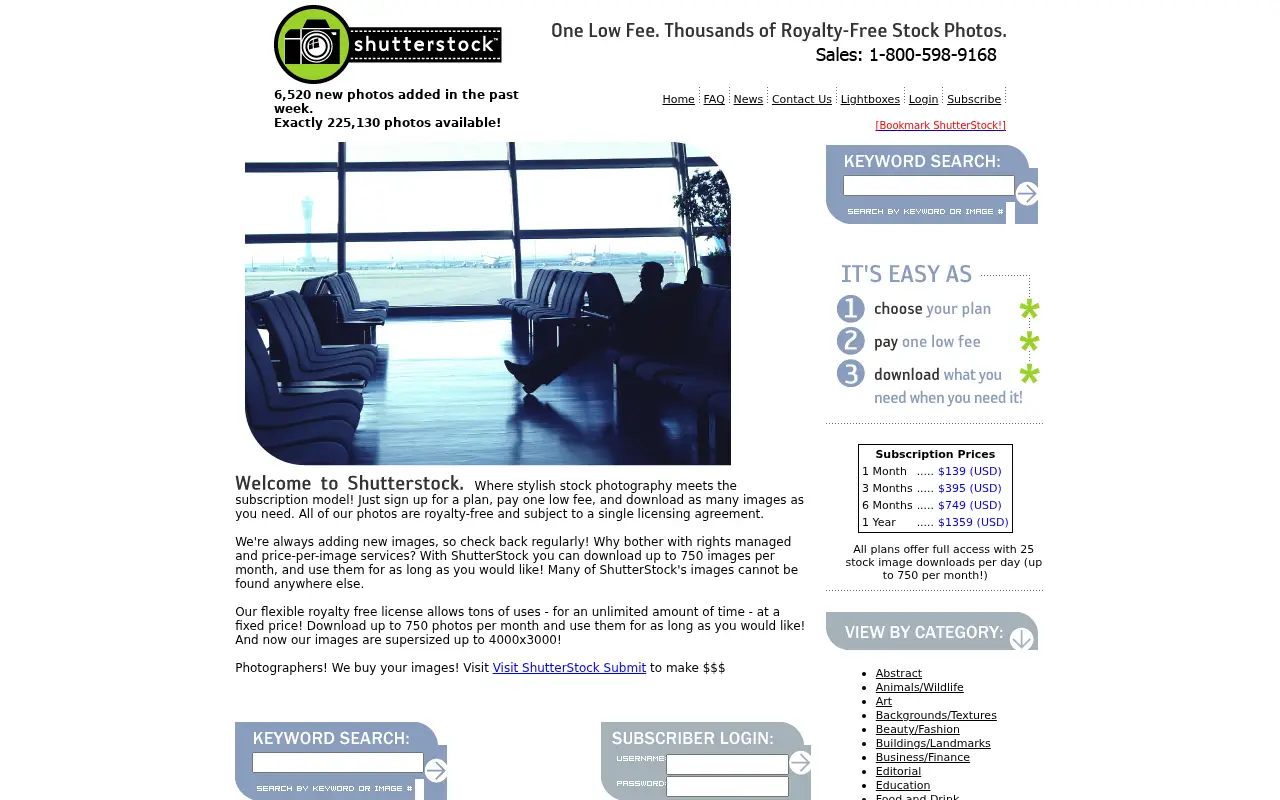 shutterstock.com in 2005