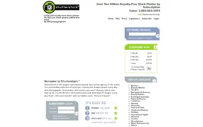 shutterstock.com in 2007