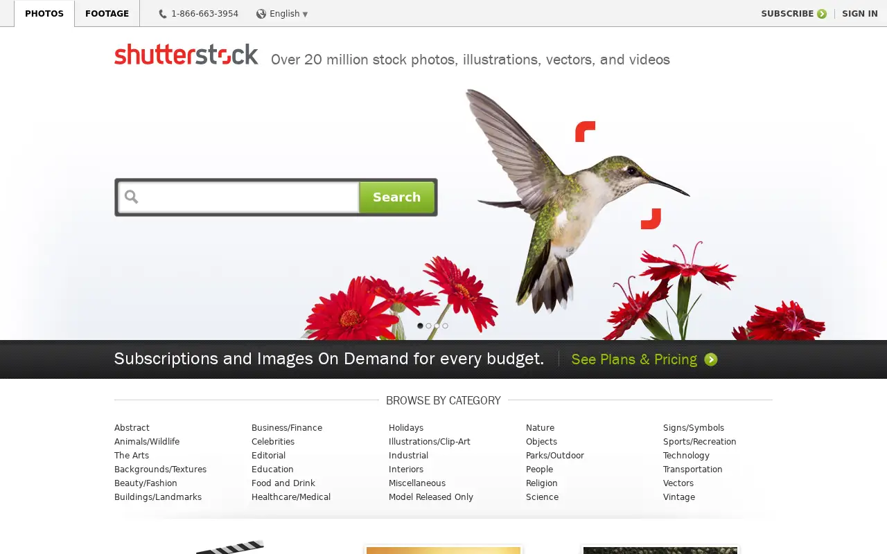 shutterstock.com in 2012
