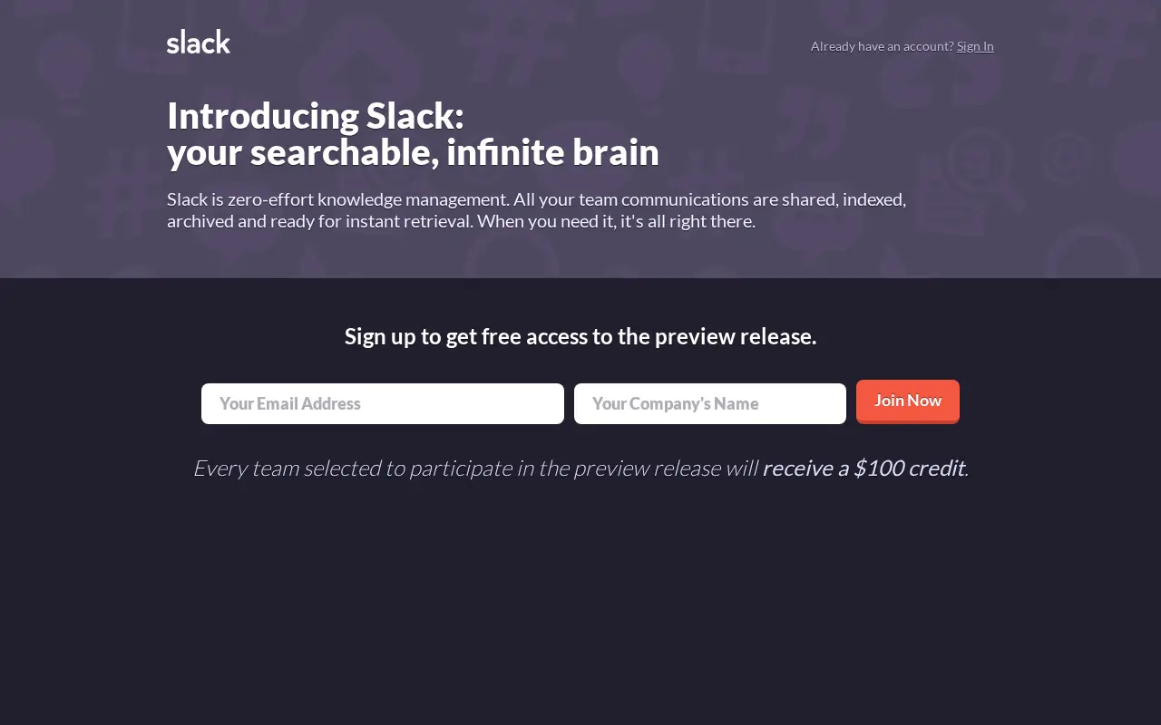slack.com in 2013