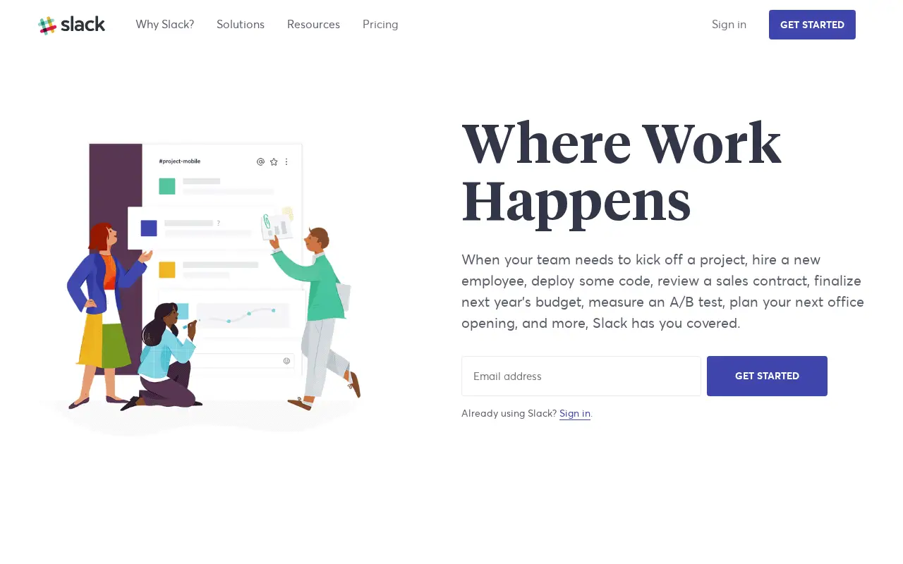 slack.com in 2018