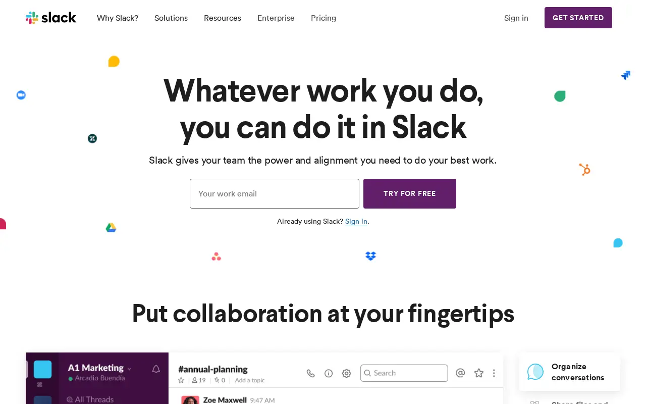 slack.com in 2019