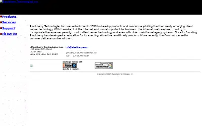 blackberry.com in 1997