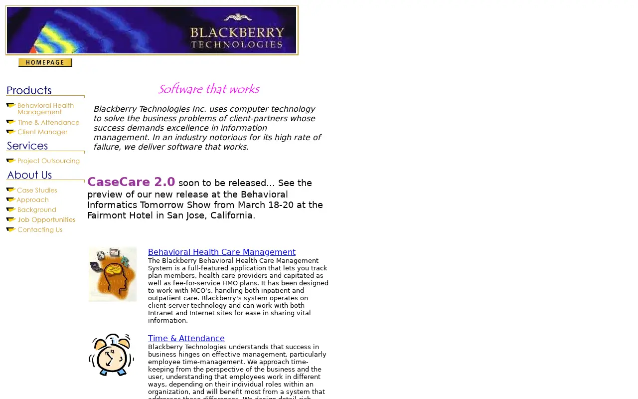 blackberry.com in 1999