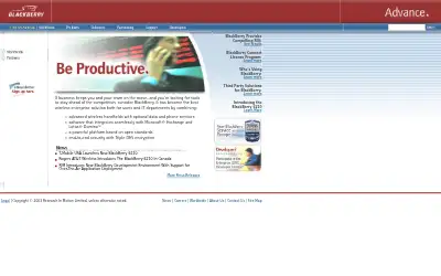 blackberry.com in 2003