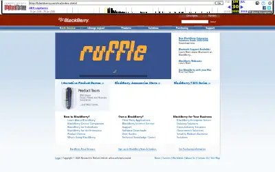 blackberry.com in 2005
