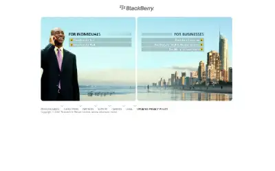 blackberry.com in 2007