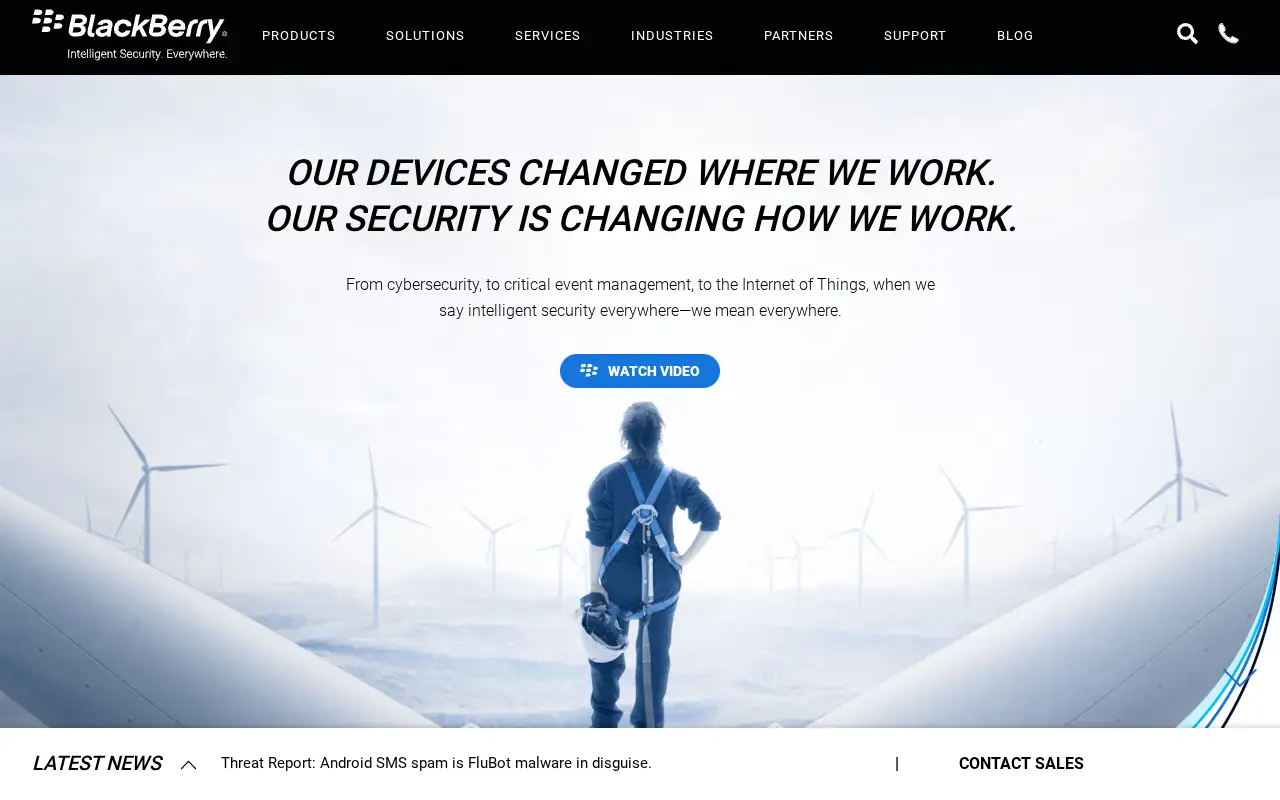 blackberry.com in 2021