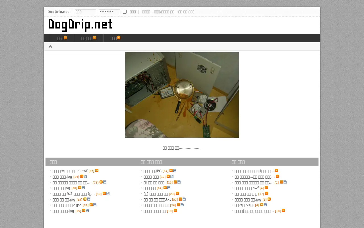 dogdrip.net in 2012