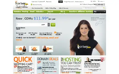 godaddy.com in 2011