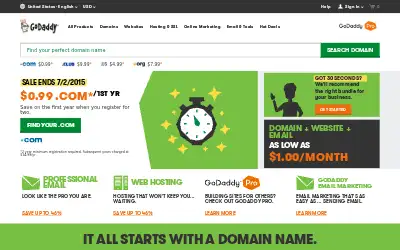 godaddy.com in 2015