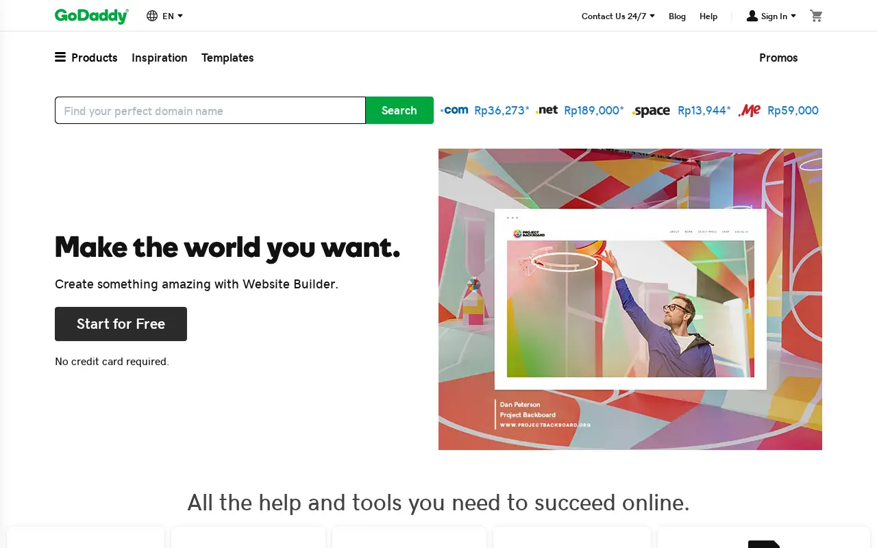 godaddy.com in 2019
