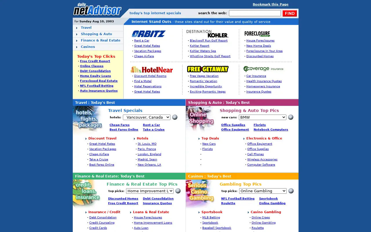 magnific.com in 2003
