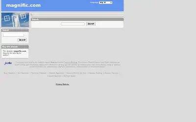 magnific.com in 2012