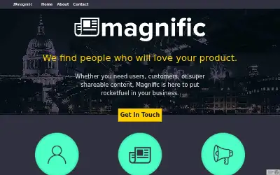 magnific.com in 2014