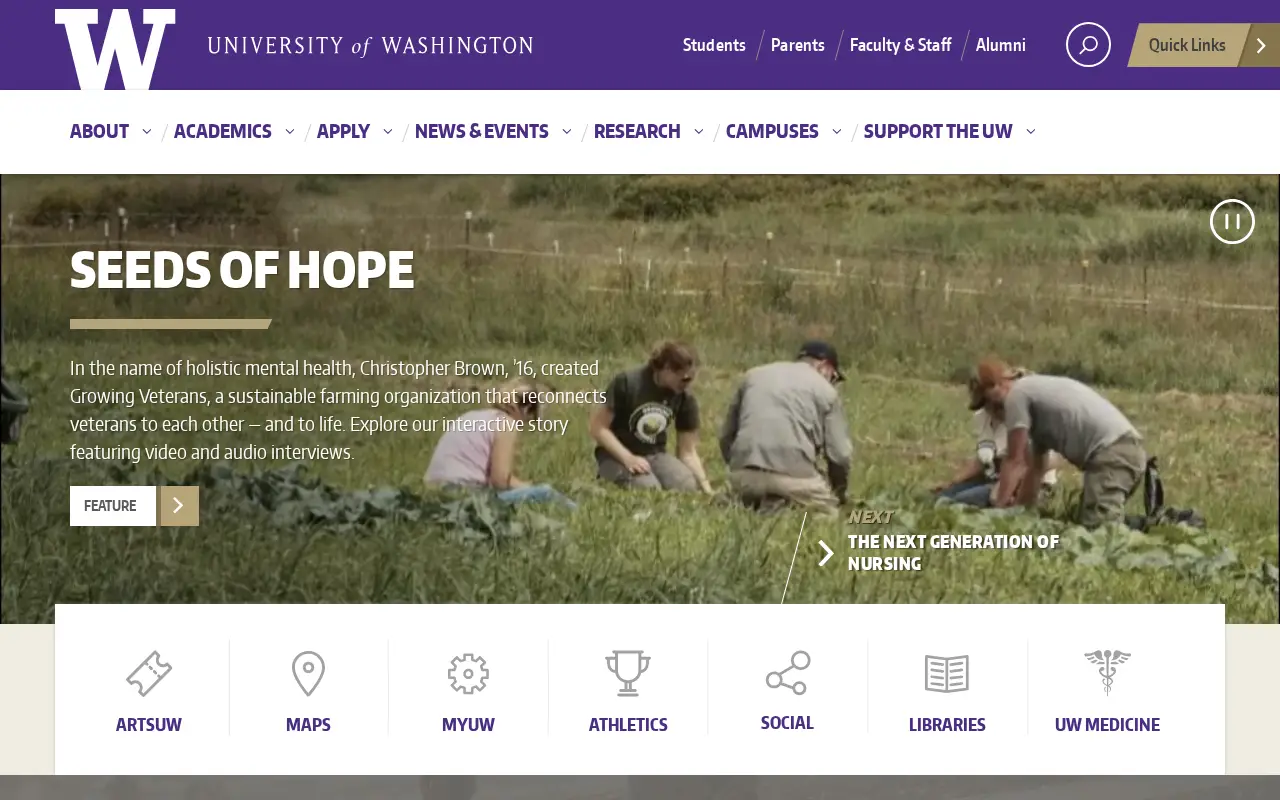 washington.edu in 2016