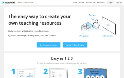 wordwall.net in 2020