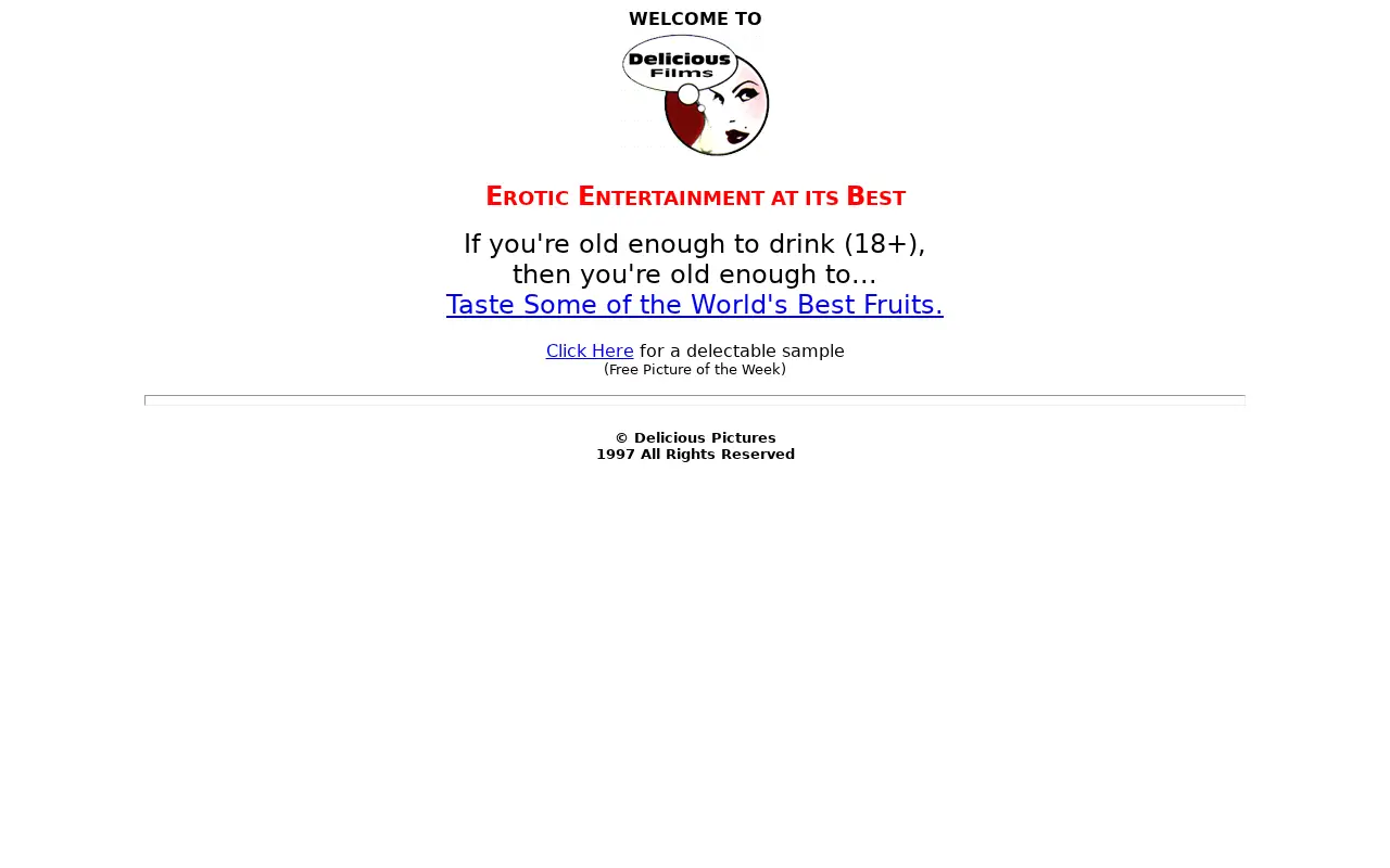 delicious.com on February 11, 1997