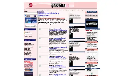 gazzetta.it in 2001