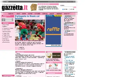 gazzetta.it in 2004