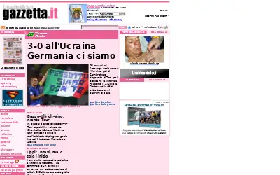 gazzetta.it in 2006