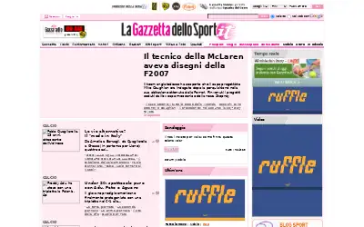 gazzetta.it in 2007
