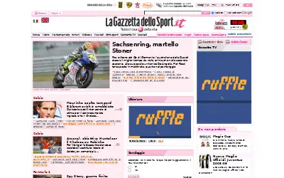 gazzetta.it in 2008
