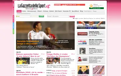 gazzetta.it in 2009