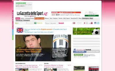 gazzetta.it in 2011