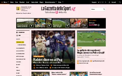gazzetta.it in 2014