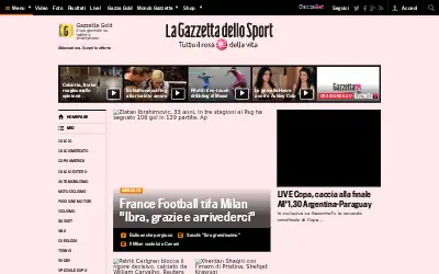 gazzetta.it in 2015
