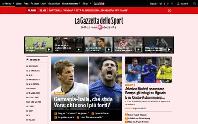 gazzetta.it in 2016